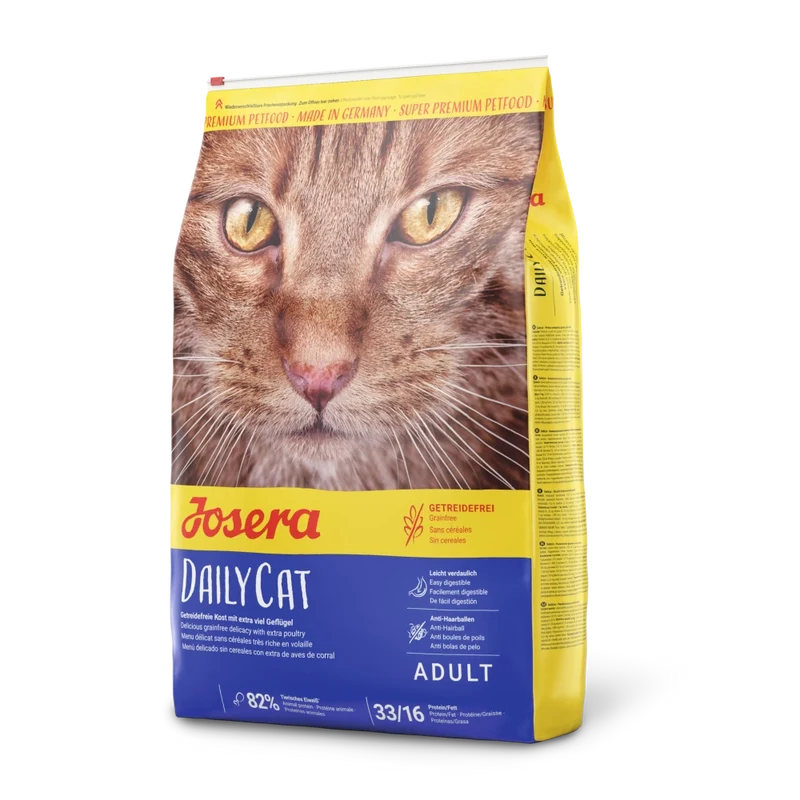 Josera DailyCat Aves de Corral Sin Cereales Pienso para Gatos