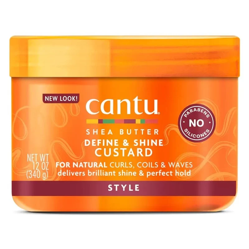 Cantu For Natural Hair Define & Shine Custard 340g