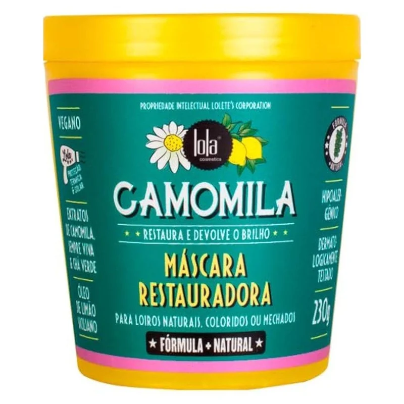 Lola Cosmetics Camomila Mascara Restauradora 230g