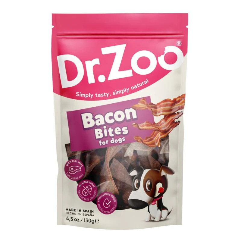 Dr. Zoo Bacon Bites Snack para Perros
