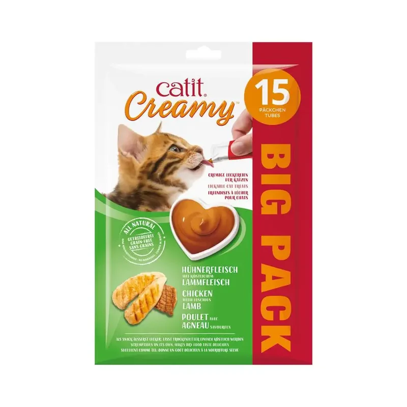Catit Creamy Snack Surtido Pack 15X10 g