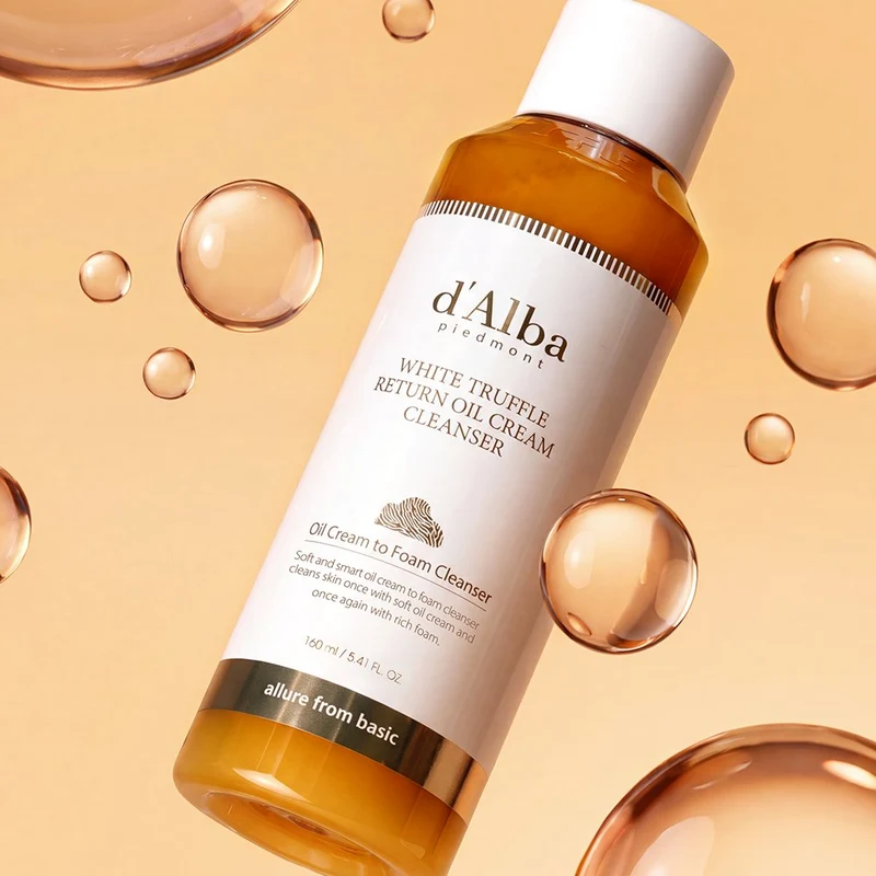 d'Alba White Truffle Return Oil Cream Cleanser 160ml (Refill)