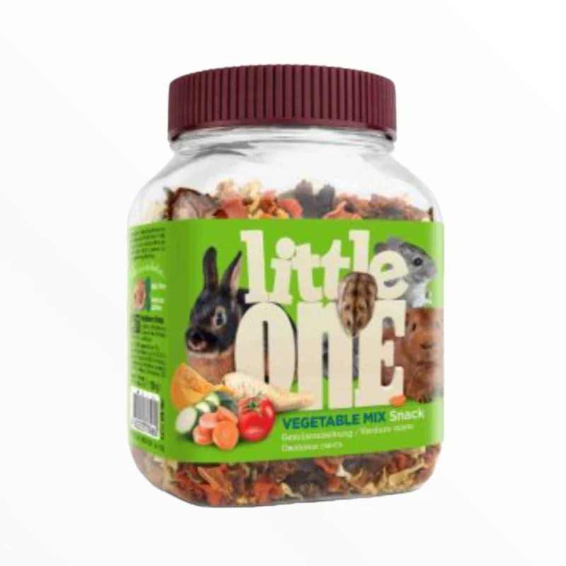 Little One Mix de Verdura para Pequeños Animales — Snack Vegetal Variado