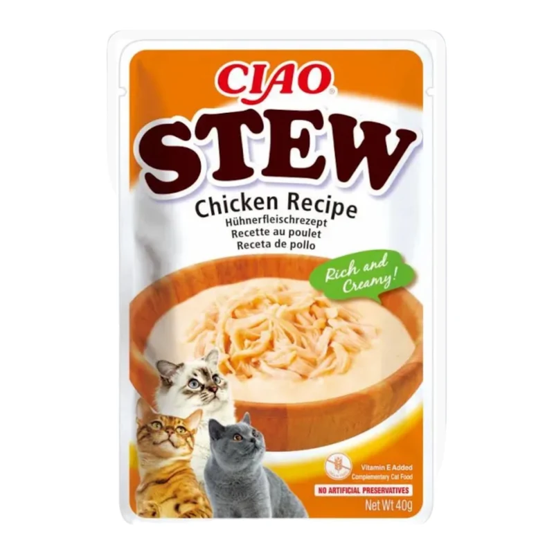 Stew Guiso de Pollo para Gatos