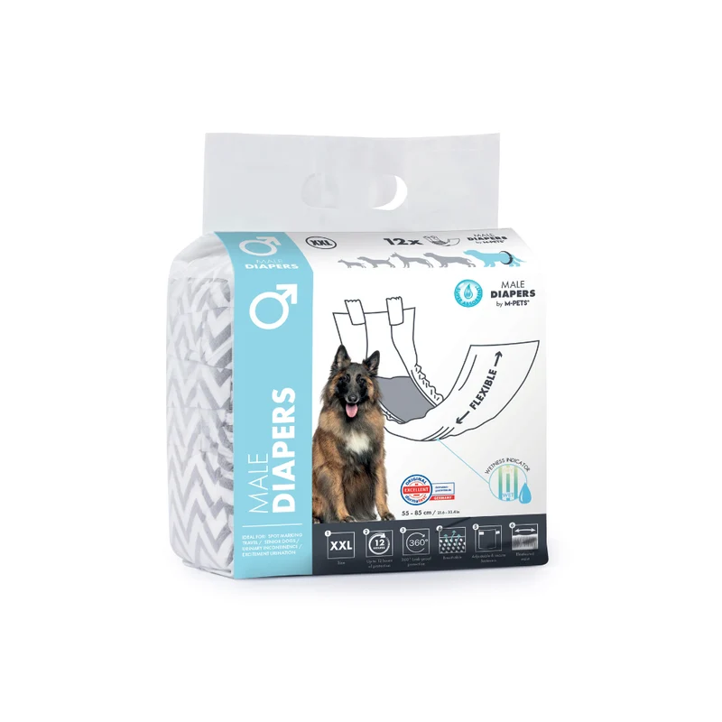 DIAPERS - Male Dog