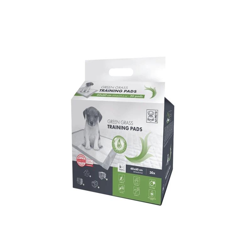 Green Grass Training Pads 60 x 60 cm - 30 pcs