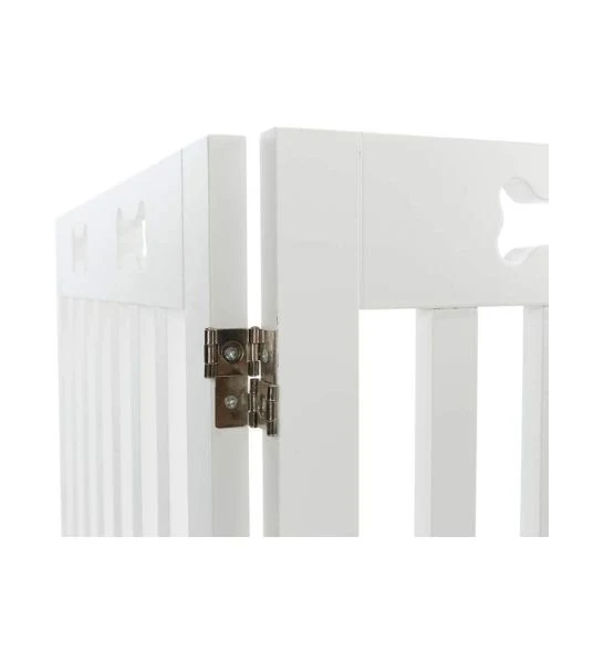 Trixie White Wooden 4-Part Barrier for Dogs 75cm