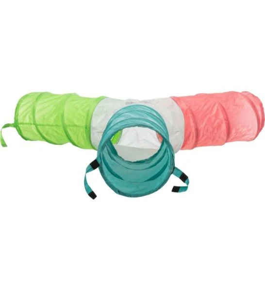 Trixie Playing Tunnel with 4 Openings Toy for Cats & Small Pets 18x47cm