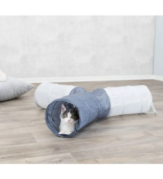 Trixie Playing Tunnel Nylon 3 Legs for Cats and Small Pets 22x50cm