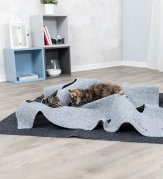 Trixie Cat Activity Adventure Carpet Polyester Toy for Cats 99x99cm