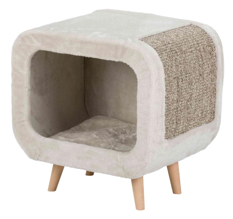 Trixie Alicia Cuddly Cave & Scratcher for Cats 38x7x18cm