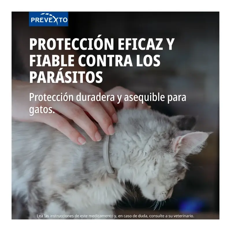 Prevexto collar antiparasitario para gatos, 38cm