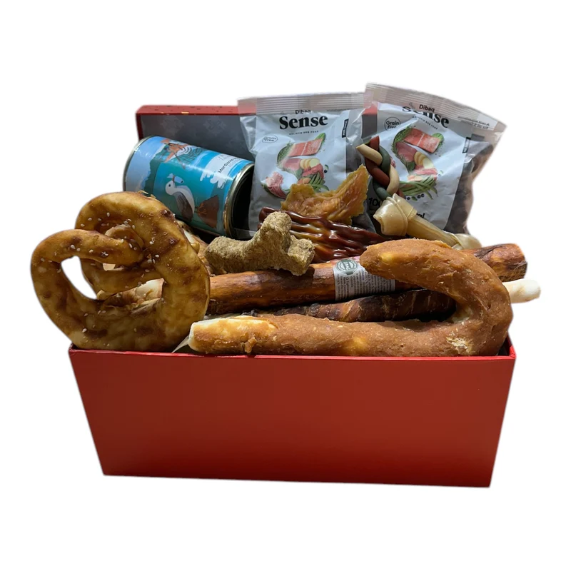 Caja Regalo Sorpresa para Perros — 40 €, montada a mano en tienda