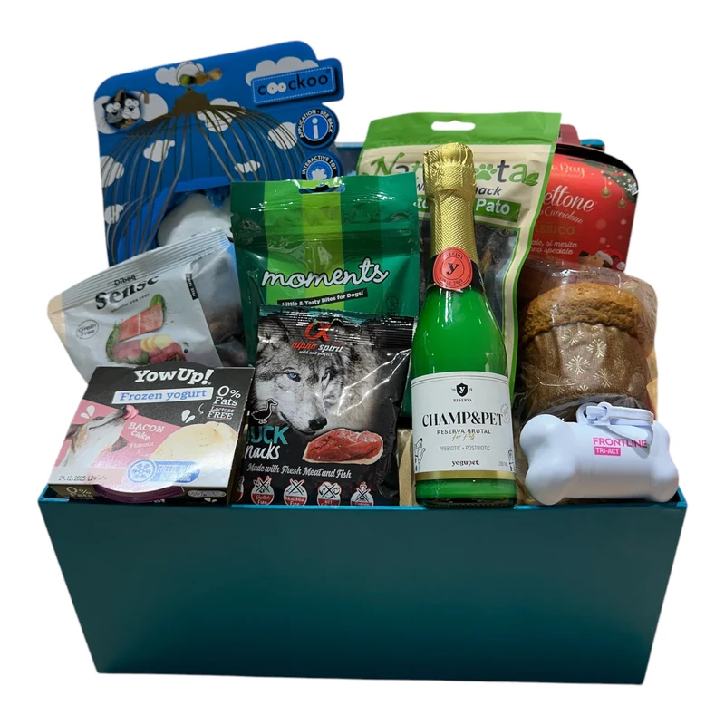 Caja Regalo Sorpresa para Perros — 40 €, montada a mano en tienda