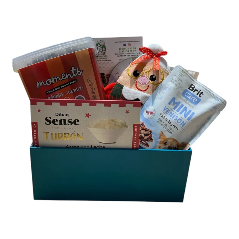 Caja Regalo Sorpresa para Perros — 40 €, montada a mano en tienda