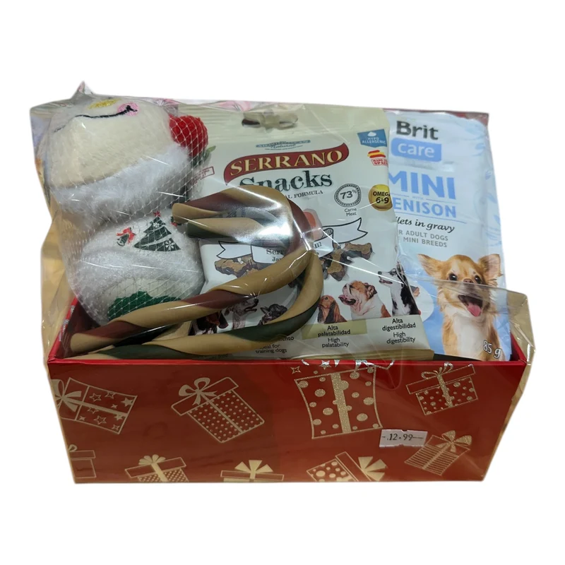 Caja Regalo Sorpresa para Perros — 40 €, montada a mano en tienda