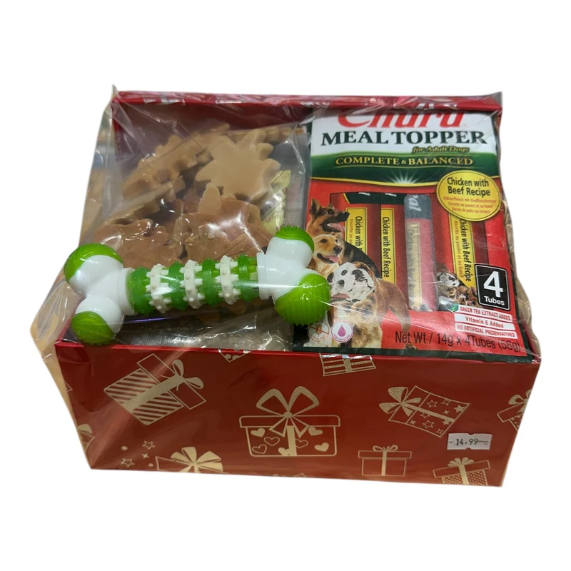 Caja Regalo Sorpresa para Perros — 40 €, montada a mano en tienda