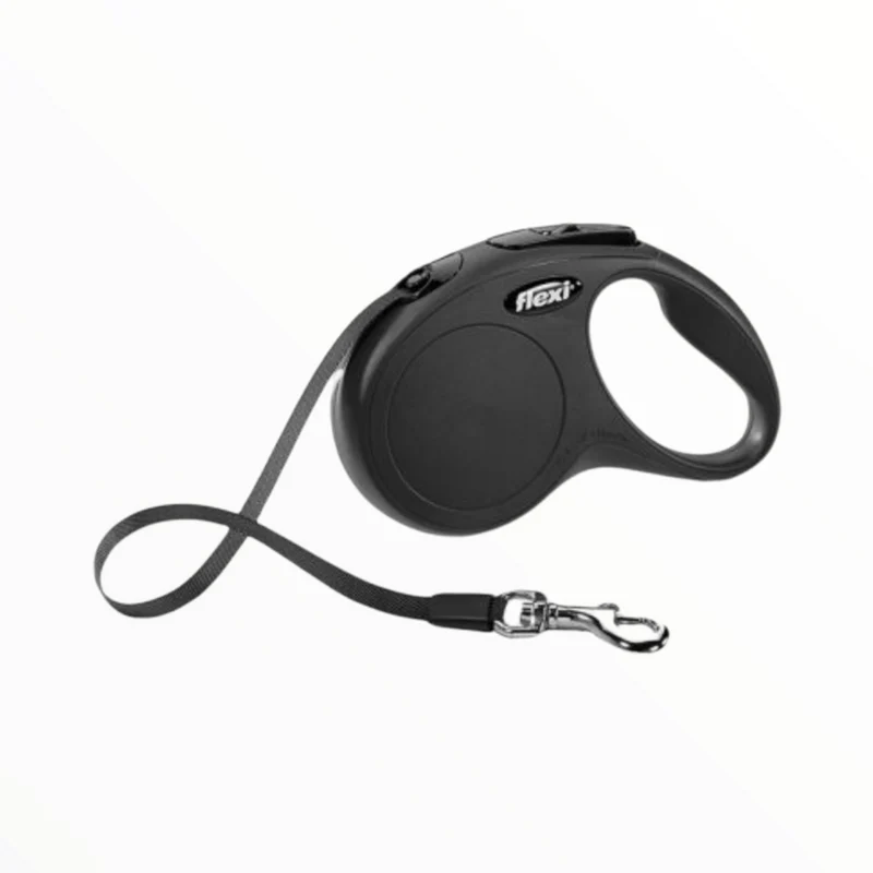 Flexi Correa Extensible New Classic S para Perros — 5m Cinta
