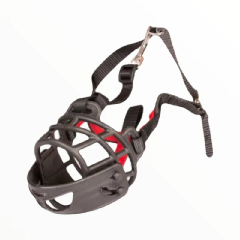 Duvo Bozal Abatible para Perros — Goma Flexible Todas las Tallas