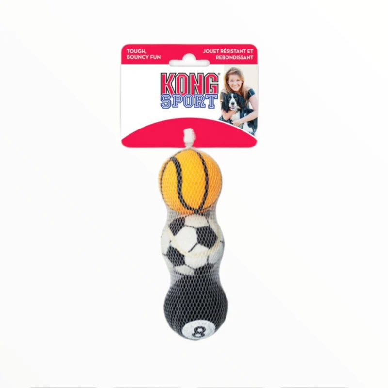 KONG Sport Balls M para Perros — Pelota Más Fuerte que el Tenis