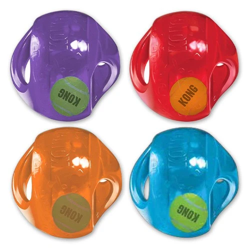 KONG Jumbler Ball — Pelota Interactiva dos en uno para Perros