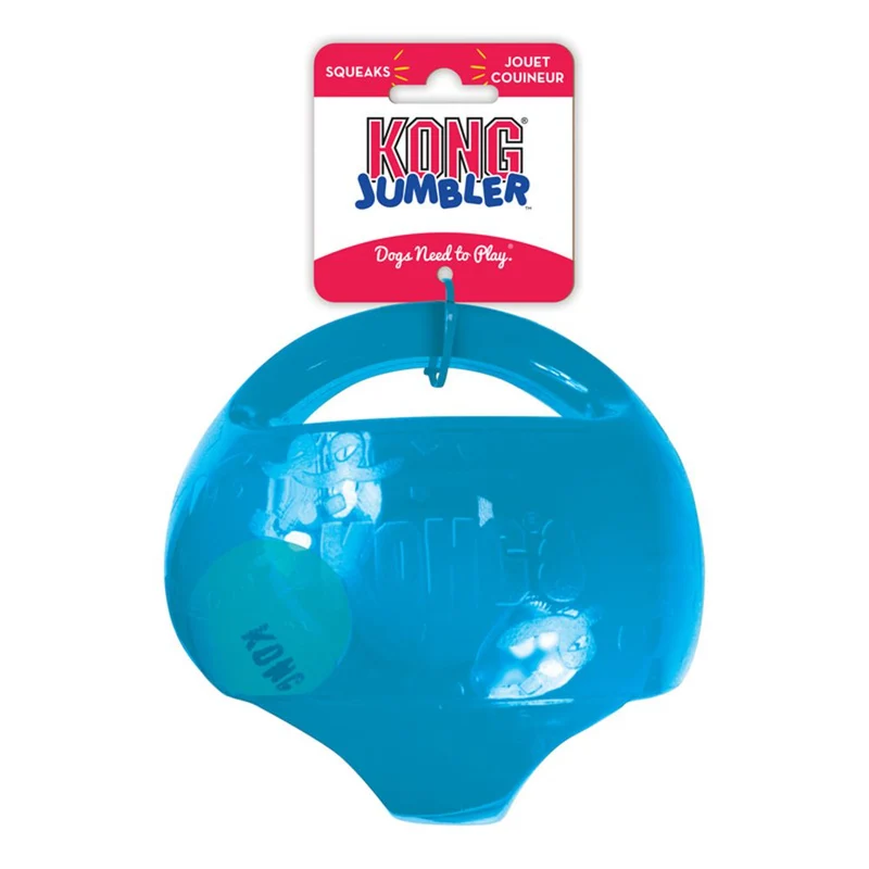 KONG Jumbler Ball — Pelota Interactiva dos en uno para Perros