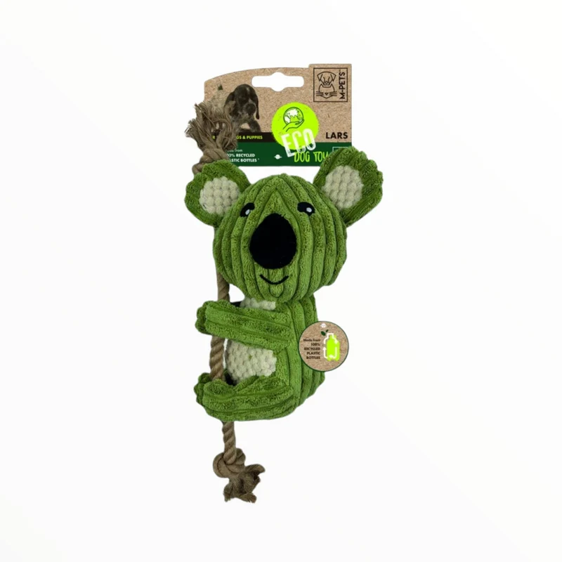 M-Pets Eco Koala — Peluche Sostenible con Chirriador para Perros