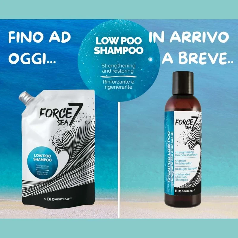 Bio Gentleaf Force 7 Sea Strenghtening Low Poo Shampoo 200ml