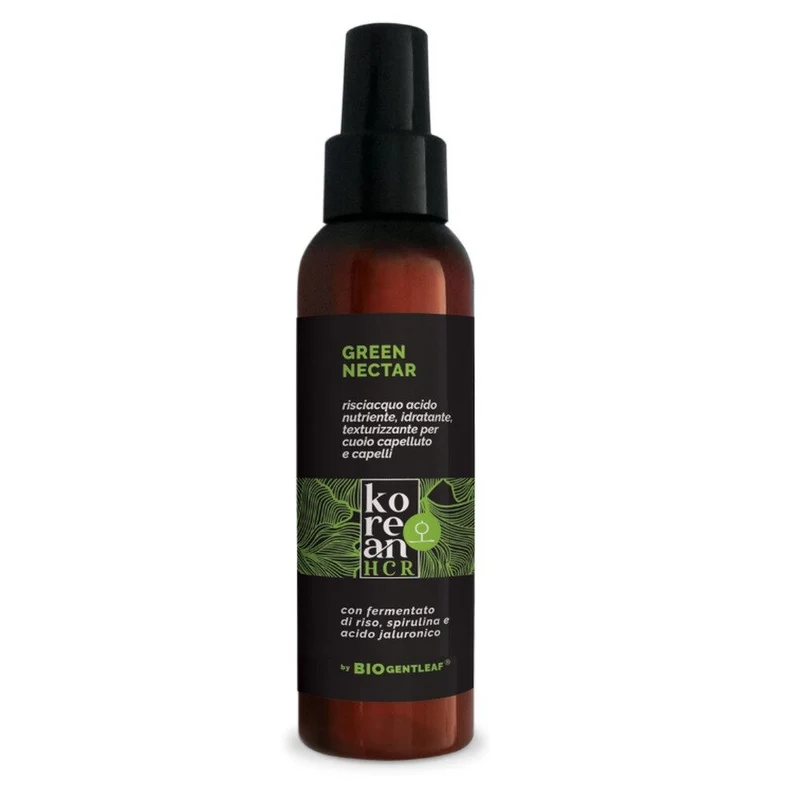 Bio Gentleaf Korean HCR Green Nectar Anti-Frizz, Acid Rinse, Heat Protector 100ml