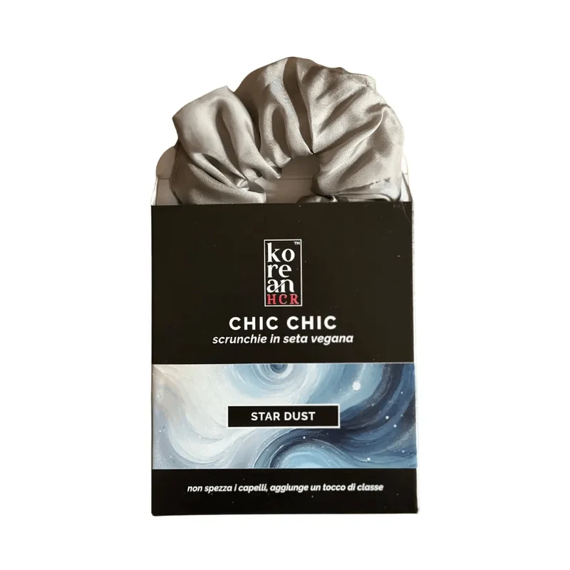 Bio Gentleaf Korean HCR Chic Chic Scrunchie in Seta Vegana