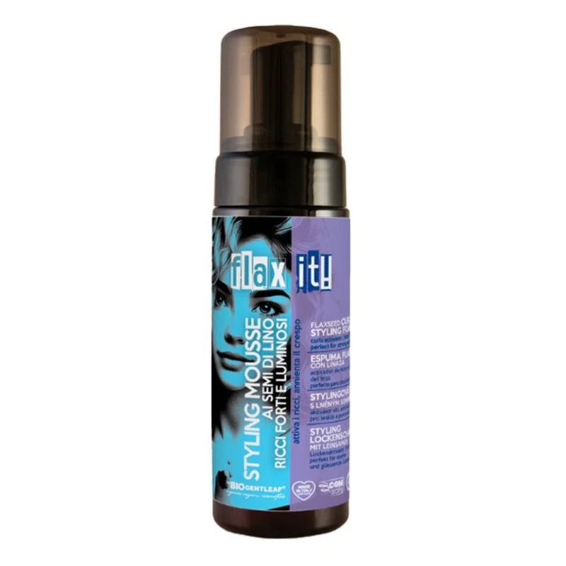 Bio Gentleaf Flax It! Styling Mousse 150ml