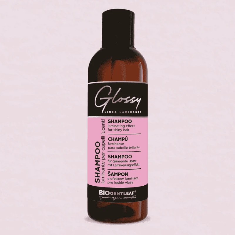 Bio Gentleaf Champú Sín Sulfatos Glossy Laminante Para Cabello Brillante 200ml