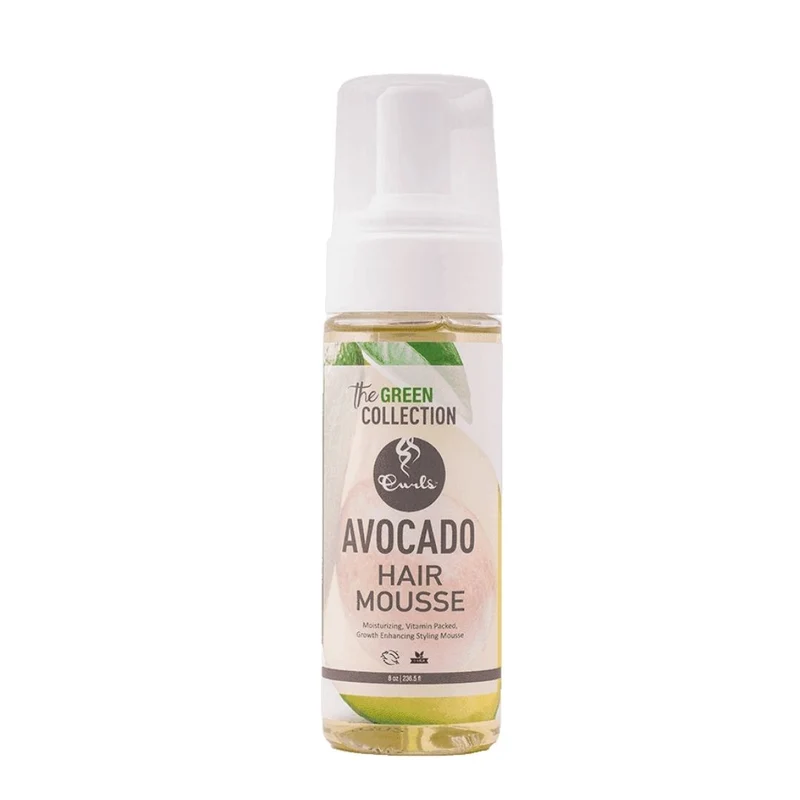 Curls The Green Collection Avocado Hair Mousse 236ml