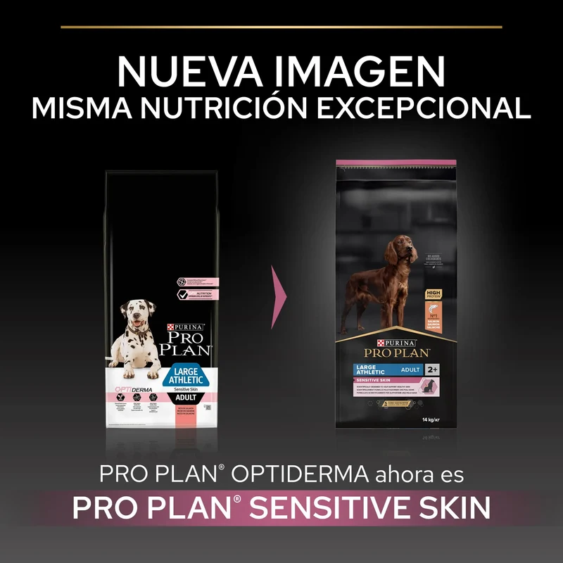Pro Plan Dog Large Athletic Adult Skin Salmón 14 kg