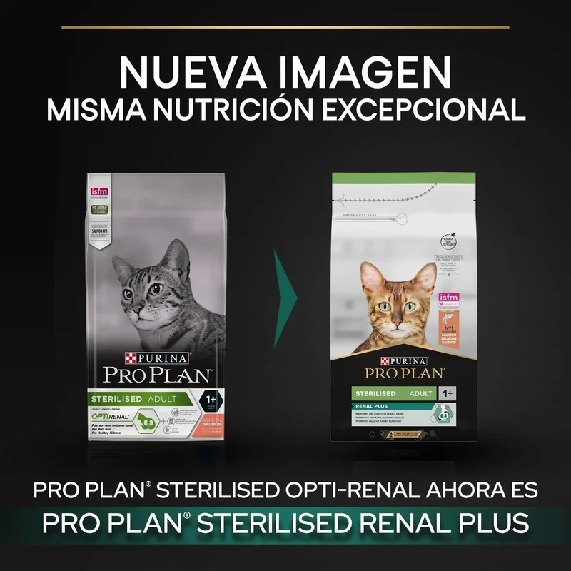 Pro Plan Cat Sterilized Adult Renal+ Salmón 3 kg