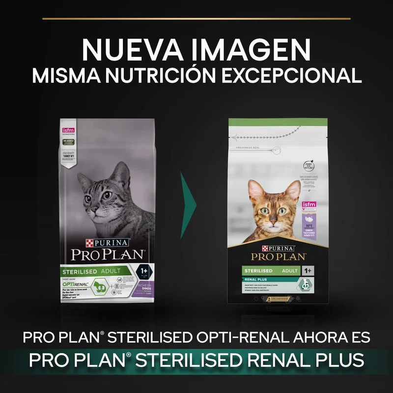 Pro Plan Cat Sterilized Adult Renal+ Pavo 10 kg