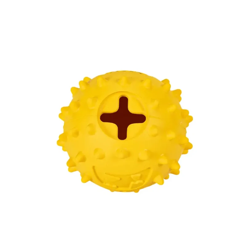 Juguete Perro Goma Snack Pelota Emoji 6,1 cm