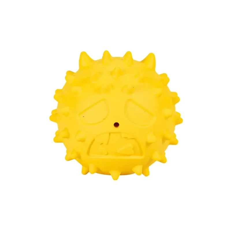 Juguete Perro Goma Snack Pelota Emoji 6,1 cm