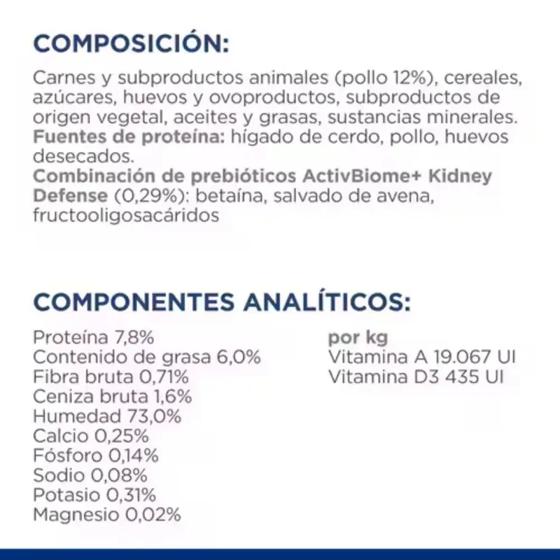 Hill'S k/d lata 156 g - comida húmeda dietetica para gatos