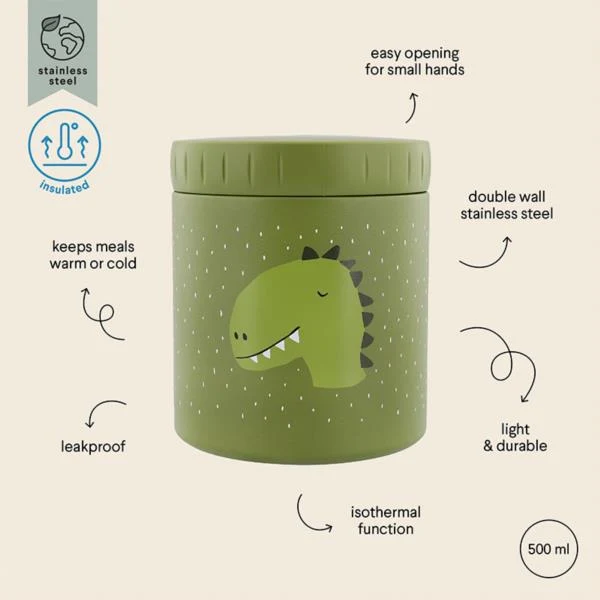 Termo Sólidos Trixie Dino 500 ml