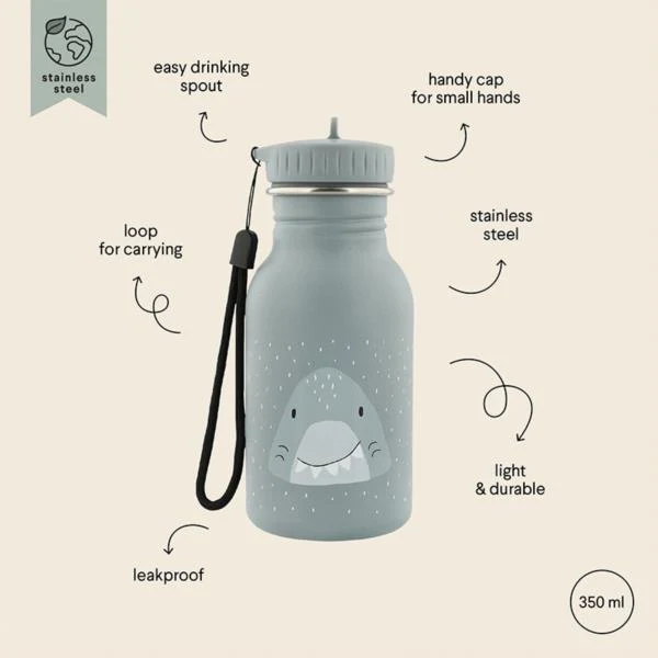 Botella Trixie Tiburón Mr Shark 350ml