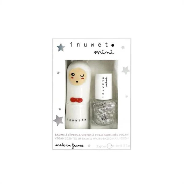 Set De Labial + Esmalte De Uñas - Algodón De Azúcar