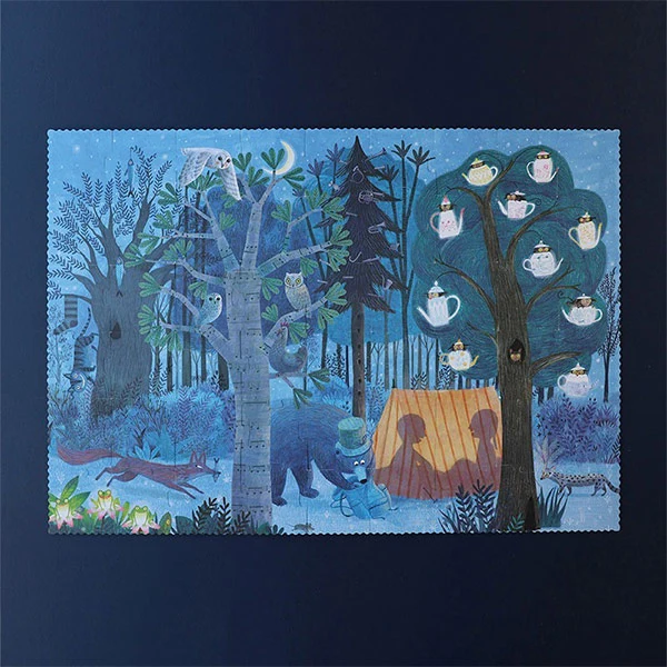 Puzzle Night & Day In The Forest Londji