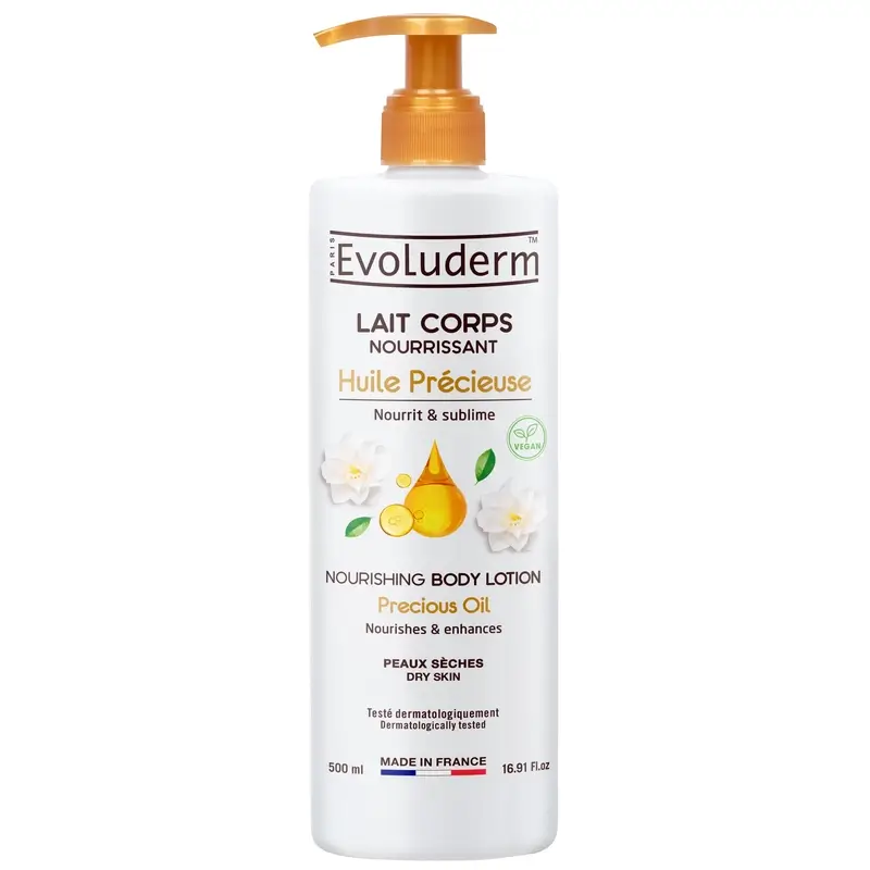 Evoluderm Loción Corporal Aceite Precioso, 500 ml