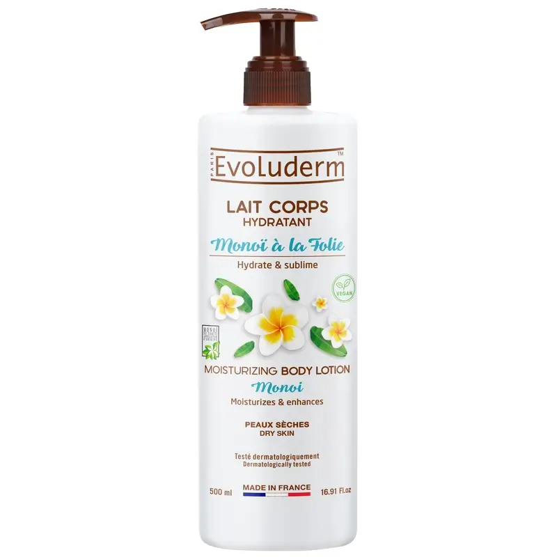 Evoluderm Loción Corporal Monoi, 500 ml