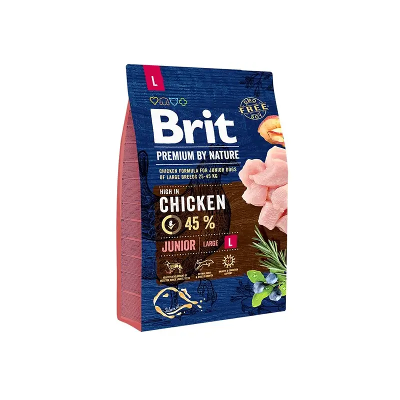 Brit Premium Dog Nature- Junior L 3Kg