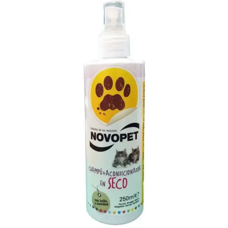 Champú Gato 250 ml En Seco Novopet
