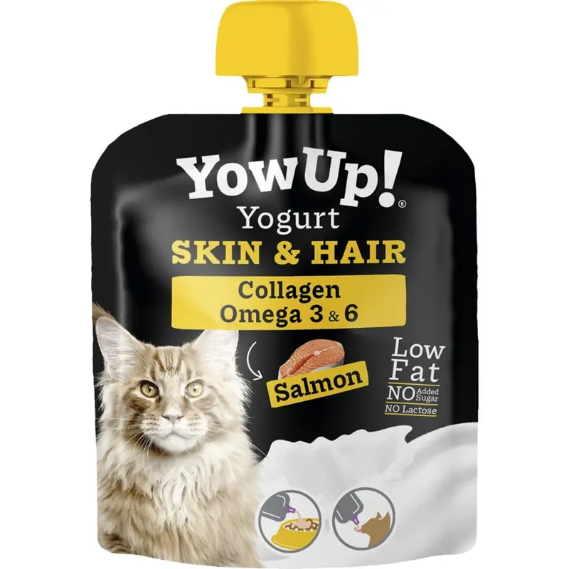Yowup Yogur Skin & Hair Para Gatos 85 g