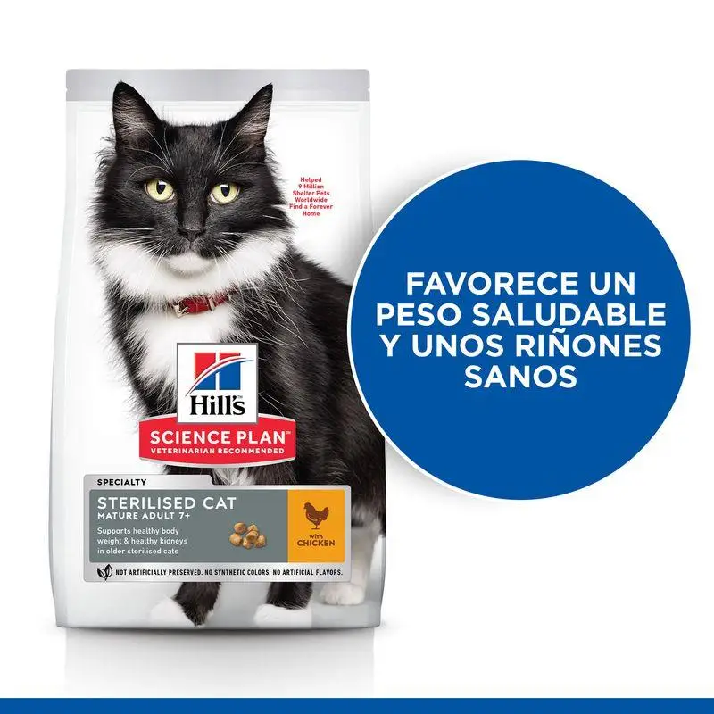 Hill'S Sterilized Adult Pollo Alimento para Gatos