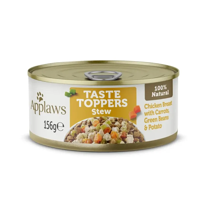 Applaws Dog Lata 156 g Topper Estofado Pollo Verduras
